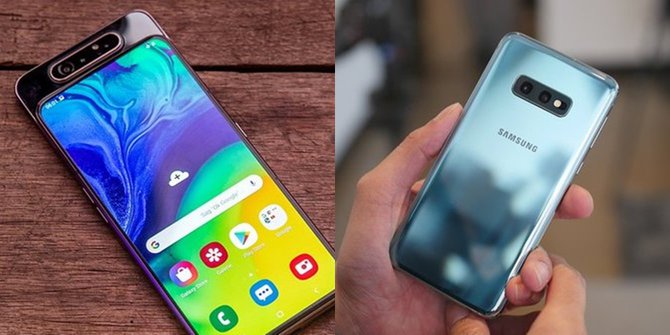 galaxy a80 vs s10e